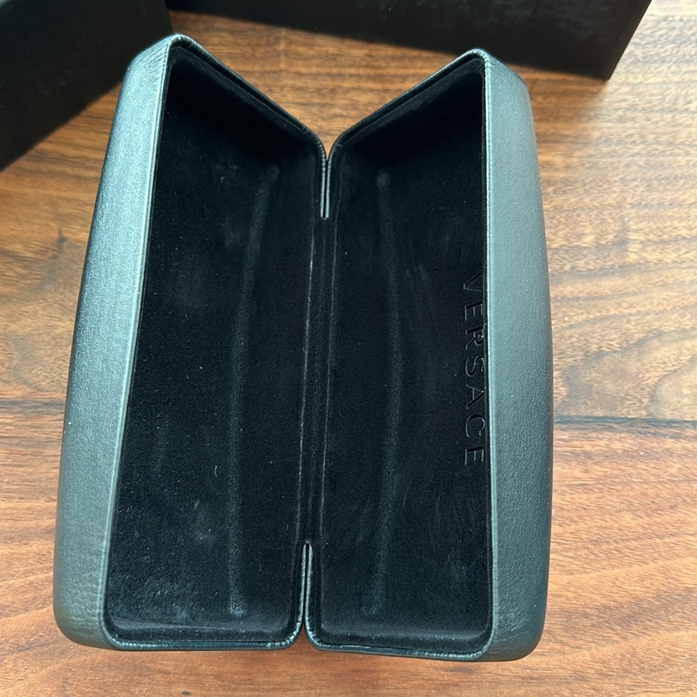Authentic Versace Sunglasses Case ONLY (w/ outer box, booklet and cloth bag) - Picture 6 of 6